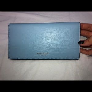 HENDRI BENDEL WEST 57th KANGAROO WALLET WITH POUCH